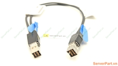 16307 Cáp cable IBM Lenovo SFF-8644 to Dual SFF-8644 Mini SAS HD external 12G fru 00AR272 pn 00Y8350 0.6m