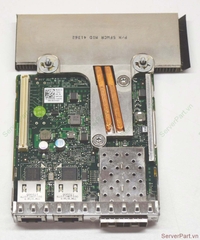 17188 Cạc mạng NIC Dell Broadcom 57800S Quad Port 2x 10GbE SFP + 2x 1GbE 0MT09V MT09V Network Daughter Card