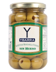 Trái Oliu Tách Hạt Hiệu Ybarra Pitted Olives 350g