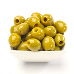 Trái Oliu Xanh Tách Hạt Hiệu Ybarra Pitted Green Olives 240g