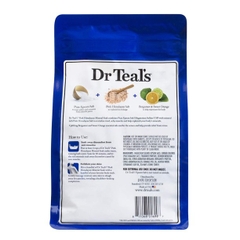 Muối tắm hiệu Dr Teal's Restore & Replenish Pure Epsom Salt & Essential Oils, Pink Himalayan 1.36kg