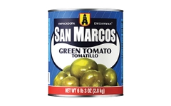 Cà Chua Xanh Nguyên Trái Ngâm hiệu San Marcos Tomatillos Whole Green Tomatoes 2.8kg