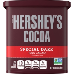 Bột Cacao Hershey’s Cocoa Powder nguyên chất – Hộp 226g