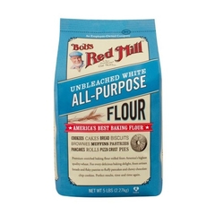 Bột mì làm bánh đa dụng không tẩy hiệu Bob's Red Mill White Unbleached All-Purpose Flour Gói lẻ 1 kg