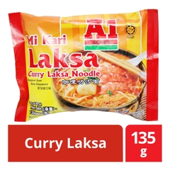 Mì Cà Ri A1 Laksa Curry Laksa Noodle - Nhập khẩu Malaysia 135g