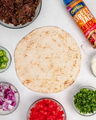 Vỏ bánh mềm Tortillas hiệu Ortega Tortillas 14.3oz - loại lớn 10 cái