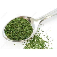 Lá mùi tây khô nghiền Parsley Rubbed, Ngò Tây sấy khô nhập khẩu ĐỨC dành món Âu - Hũ 120ml