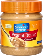 Bơ đậu phụng hiệu American Garden Peanut Butter Creamy 340g