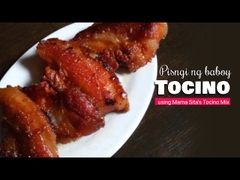 Hạt nêm hiệu Mama Sita's Tocino (Reanut Sauce Mix) - Nhập khẩu Philippines 75g