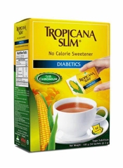 Bộ 2 Hộp 100 Gói Đường bắp ăn kiêng không calo Tropicana Slim Diabetics Dành Cho Người Tiểu Đường, Ăn Kiêng Healthy
