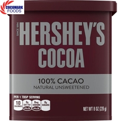 Bột Cacao Hershey’s Cocoa Powder nguyên chất – Hộp 226g