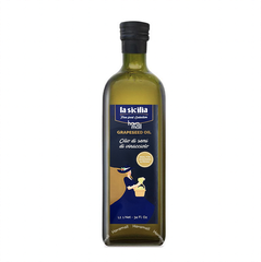 Dầu hạt nho Grapeseed Oil - hiệu La Sicilia - chai 1 lít