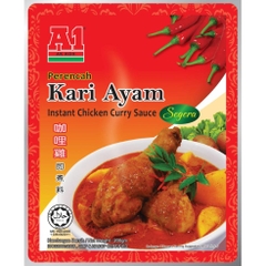 Gói Gia Vị Cà Ri Gà Hiệu A1 Kari Ayam Instant Chicken Curry Sauce - Nhập khẩu Malaysia Gói 200g