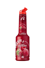 Quả mâm xôi nghiền nhuyễn hiệu Concentrate Puree Mixer Rasberry - Nhập khẩu Ý chai 1Lít