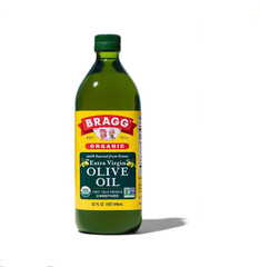 Dầu Oliu Hữu Cơ Đậm Đặc hiệu Bragg Extra Virgin Olive - Ép Lạnh nguyên chất Organic 473ml