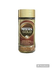 Cà Phê hoà tan hiệu Nescafé Gold nhập khẩu Anh Quốc - Hủ thủy tinh 100g