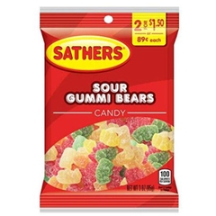 Kẹo dẻo hiệu Sathers Gummi Bear 113g