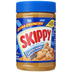 ​Bơ đậu phộng hiệu Skippy Super Chunk Peanut Butter 462g