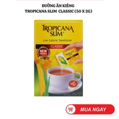 Hộp 50 Gói Đường Bắp Ăn Kiêng Low Calo Surcalose Tropicana Slim Classic 100g Dành Cho Người Tiểu Đường Và Ăn Kiêng