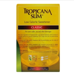 Hộp 50 Gói Đường Bắp Ăn Kiêng Low Calo Surcalose Tropicana Slim Classic 100g Dành Cho Người Tiểu Đường Và Ăn Kiêng