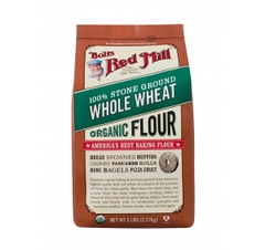 Bột Mỳ Nguyên Cám Hữu Cơ hiệu Bob's Red Mill  Whole Wheat Flour 2.27kg