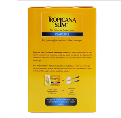 Bộ 2 Hộp 100 Gói Đường bắp ăn kiêng không calo Tropicana Slim Diabetics Dành Cho Người Tiểu Đường, Ăn Kiêng Healthy