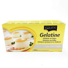 Lá Gelatine hiệu Gelita Gelatine Silver 1kg