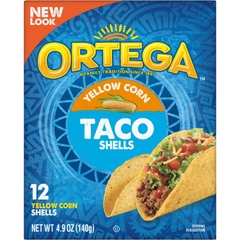 Vỏ bánh Taco Shells - Ortega Taco Shells 12 cái