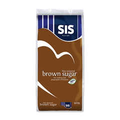 Đường nâu hiệu SIS Brown Sugar - Nhập khẩu Singapore gói 800g