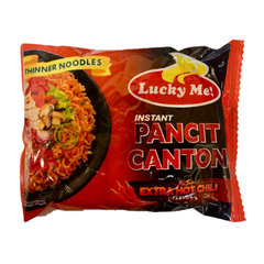 Mì Xào Cay hiệu Lucky Me Instant Pancit Canton Extra Hot Chilli 75gr