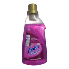 Nước giặt tẩy quần áo chuyên dụng VANISH Oxi Action tẩy trắng, giữ màu, an toàn da tay 750ml
