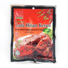 Nước Sốt Gia Vị Cà Ri Cua Tiêu Đen A1 Lada Hitan Ketam 100gr