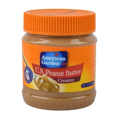 Bơ đậu phụng hiệu American Garden Peanut Butter Creamy 340g