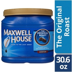 Cà phê nguyên chất cao cấp hiệu Maxwell House Ground - Nhập khẩu Mỹ 870g