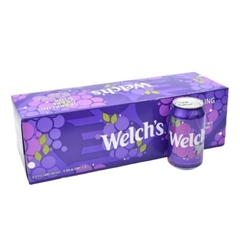 Thùng 12 Lon Nước Ngọt Soda Hiệu Welchs Sparkling Soda - Nhập khẩu USA