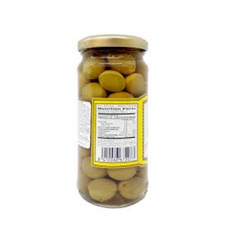 Trái Oliu Xanh Nguyên Hạt Hiệu Ybarra Plain Green Olives 240g