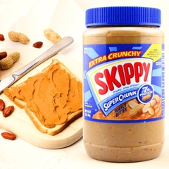 ​Bơ đậu phộng hiệu Skippy Super Chunk Peanut Butter 462g