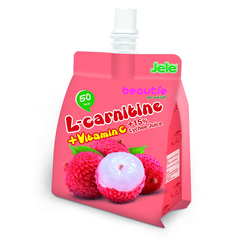 Nước Ép Trái Cây Thạch L-Carnitine Hương Vải hiệu Jele Beautie 150g