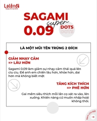 Sagami 0.09 (10c) - Nhập khẩu chính hãng