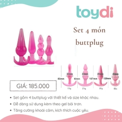 Set 4 dụng cụ Massage