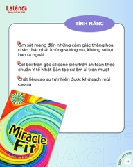 Sagami Miracle Fit hộp 5 chiếc