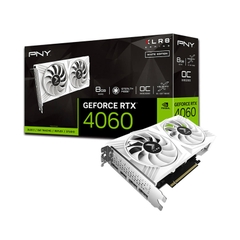 VGA PNY GeForce RTX 4060 8GB  Dual fan White