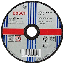 BOSCH Đá cắt 105x1.2x16mm (sắt)