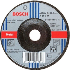 BOSCH Đá mài 100x6x16mm (sắt)