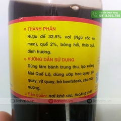 Nước ướp mai quế lộ chai 500ml (loại đặc biệt)