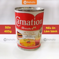 Sữa béo Carnation 405g không đường dùng nấu ăn, làm bánh