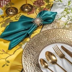 KHĂN ĂN - SILK NAPKIN EMERALD