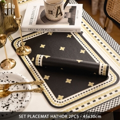 SET PLACEMAT HATHOR 2PCS