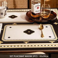 SET PLACEMAT MAXIM 2PCS