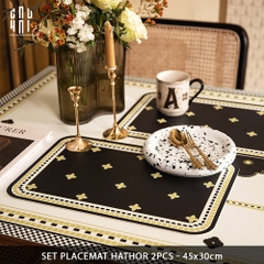 SET PLACEMAT HATHOR 2PCS